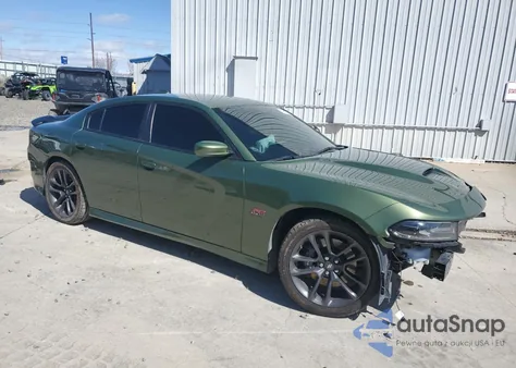 2021 Dodge Charger Scat Pack из США, поврежденный, VIN 2C3CDXGJ6MH543903